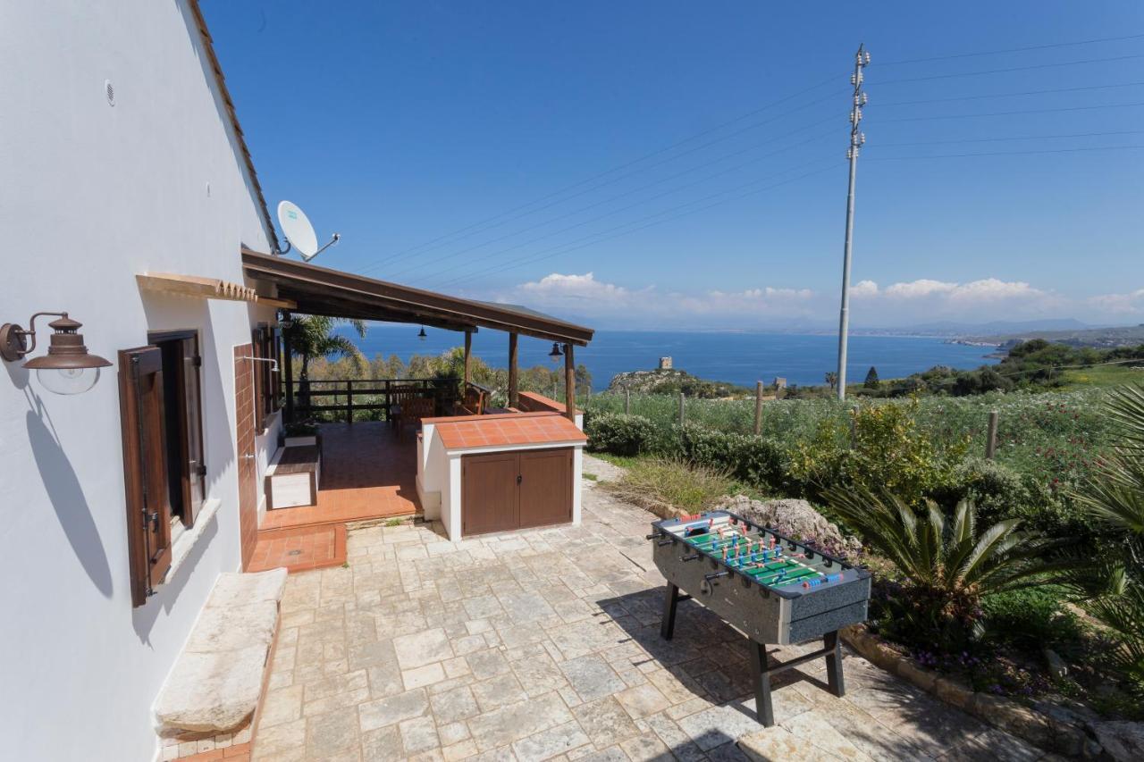 Villa Valmar Scopello カステッランマーレ・デル・ゴルフォ エクステリア 写真