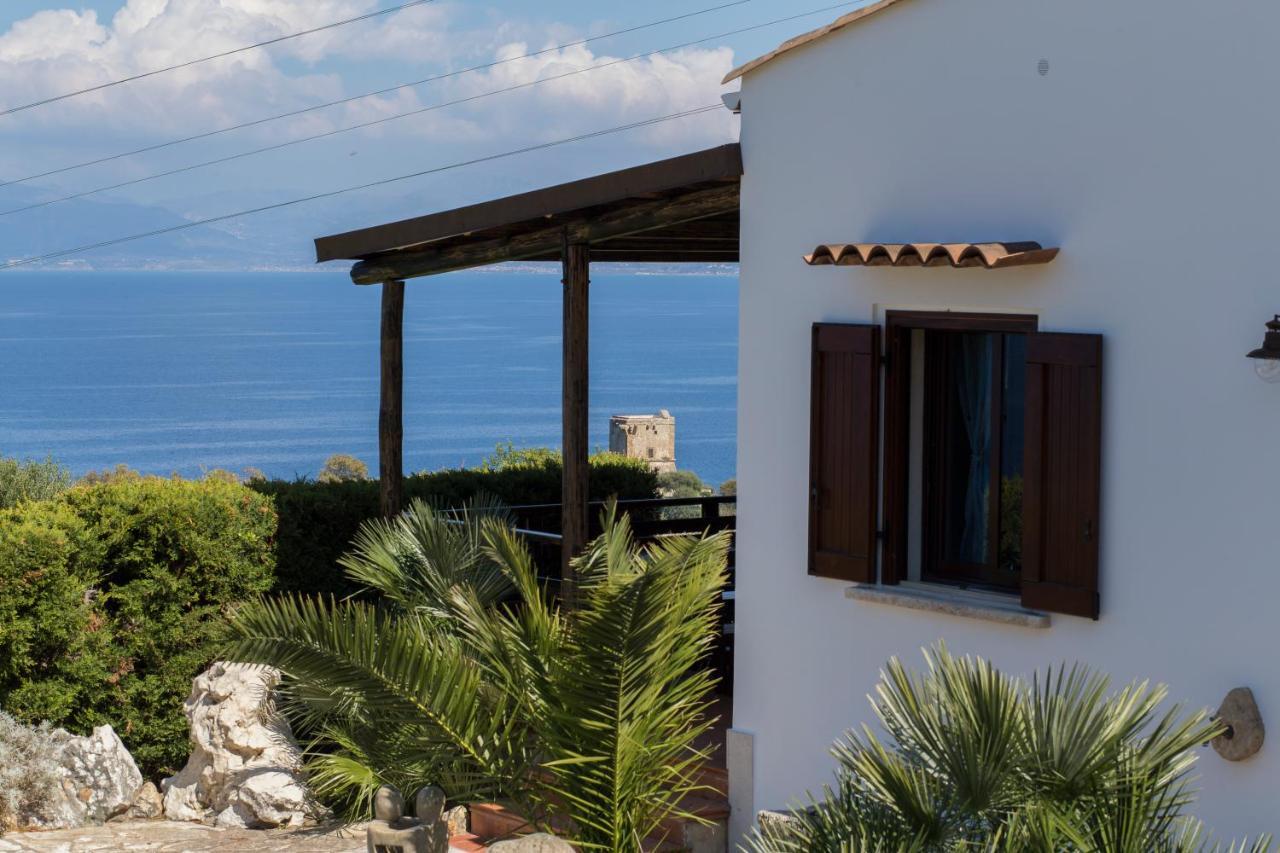 Villa Valmar Scopello カステッランマーレ・デル・ゴルフォ エクステリア 写真